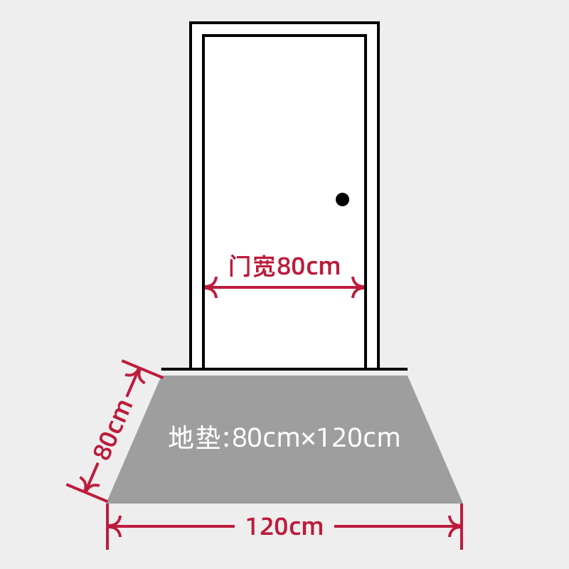 地垫入户门垫子大门口进门地毯家用耐脏防滑吸水脚垫进户门踩脚垫 - 图0