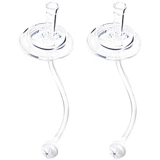 Pigeon, трубочка, соска, бутылочка для кормления, стакан, сменные универсальные аксессуары, широкое горлышко