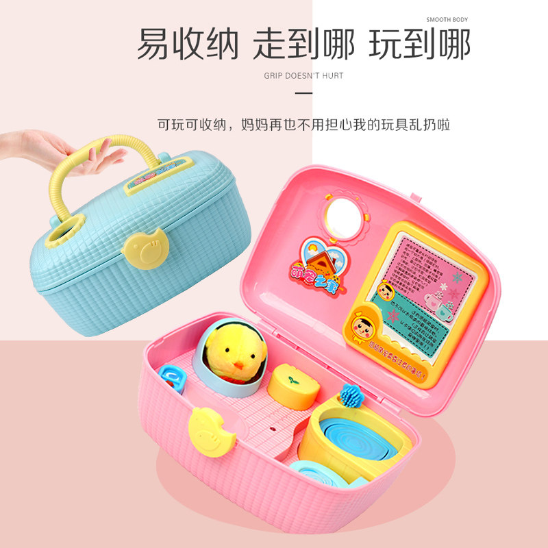 小伶快乐小鸡养成屋仿真宠物6玩具 童任母婴过家家玩具