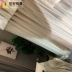 Rèm cửa phòng khách màu rắn ren hiện đại tối giản rèm che bóng Bắc Âu phong cách Hàn Quốc ấm áp không khí phòng ngủ cao cấp - Phụ kiện rèm cửa bán buôn phụ kiện rèm cửa Phụ kiện rèm cửa