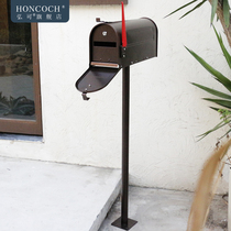 American Outdoor Letterbox Mailboxes Large Courtyard Swing Pieces Rain-Proof Creative Fields Garden Villas Letterpress Boxes Milkable