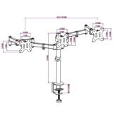 ЖК-дисплей, настольная трубка, ноутбук, экран для приставной кровати