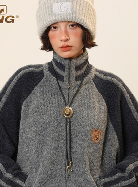 IIING复古牛仔帽合金项链