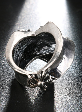 欧美复古克罗星戒指合金电镀指环亚马逊ebay平台精品义乌厂家货源