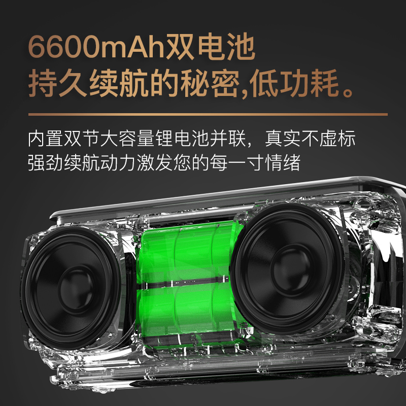 原装正品雷登X15无线蓝牙音箱超重低音炮HIFI立体声双喇叭大音量-图3