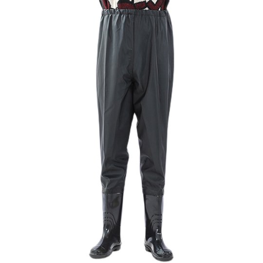 Nuevas botas de lluvia impermeables y gruesas hasta la cintura.