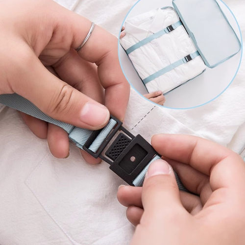 旅行收纳袋行李箱整理包衣服衣物便携旅游出差分装袋子内衣收纳包 - 图3