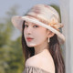 Xiangxue Yuxiu spring and summer casual mulberry silk fisherman hat for women