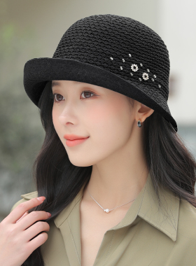 香雪羽秀遮阳帽休闲女