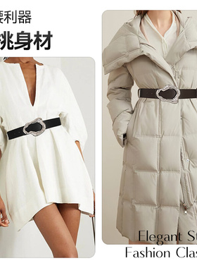 配牛仔裤真皮高级感黑色小众设计