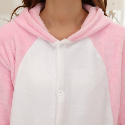 洛诗芬 Демисезонная пижама, мультяшное комфортное фланелевое термобелье