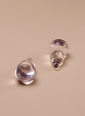 天然白水晶葫芦吊坠diy手工项链吊坠福禄饰品配件工厂批发