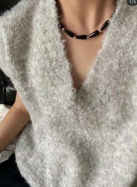 天然玛瑙S925纯银玛瑙女项链