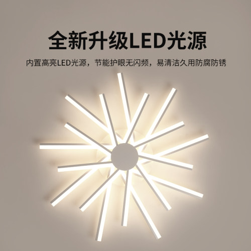 客厅灯简约现代大气家用主灯极简卧室餐厅led吸顶灯护眼新款灯具 - 图3