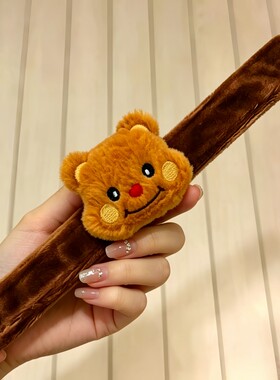 智能门锁防撞神器玩偶保护套入户门门把手防撞毛绒卡通玩偶防磕碰