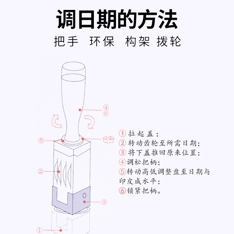 ISO受控文件印章文控章参考文件章文件发行章QC可调日期印章定制 - 图2