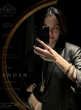 大巳沉香月光石老山檀沉香木手串