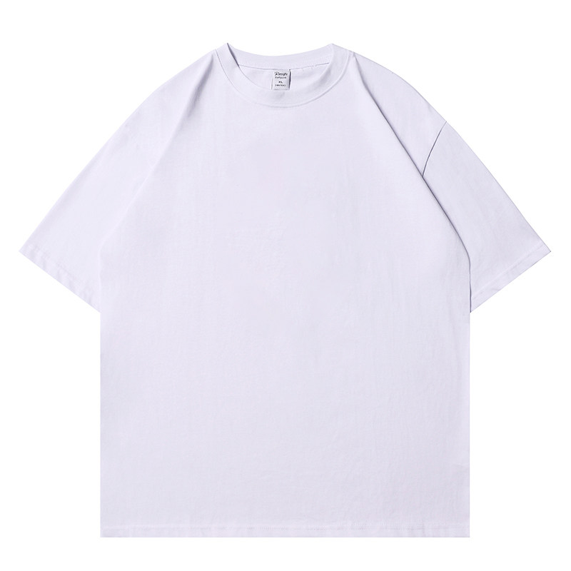 美式纯色300g重磅纯棉短袖T恤男女宽松半袖打底情侣装上衣体恤衫,淘宝优惠券,粉丝福利购,淘宝优惠卷