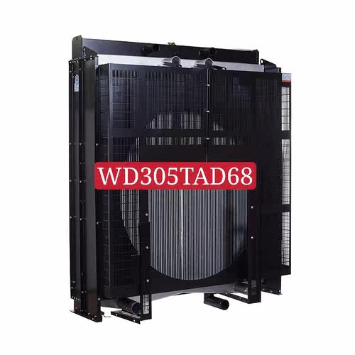 WD305TAD68 无锡动力650KW柴油机发电机组水箱散热器华阁维创原装 - 图2