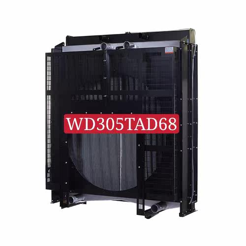 WD305TAD68 无锡动力650KW柴油机发电机组水箱散热器华阁维创原装 - 图1