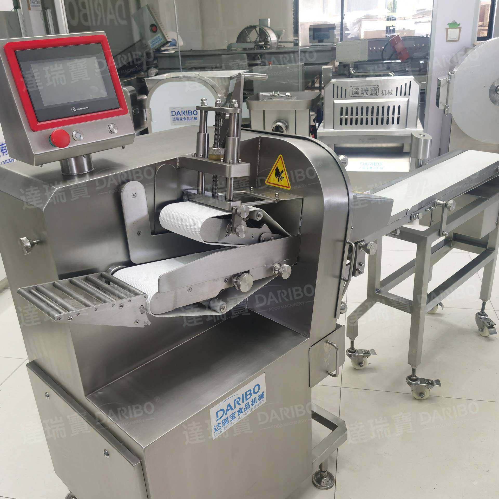 W达瑞宝厂家直销大型鲜肉切片机 车间加工牛羊肉全自动智能切片机,淘宝优惠券,粉丝福利购,淘宝优惠卷