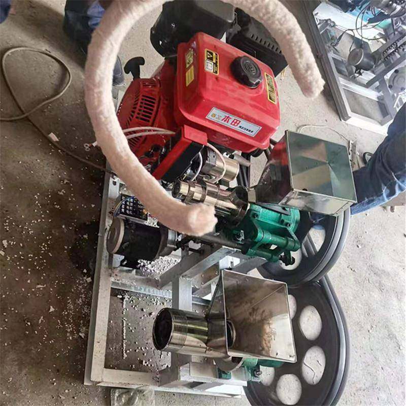 夜市摆摊10用大米玉米膨化机 山药粑粑面粉双机头糖酥果膨化机,淘宝优惠券,粉丝福利购,淘宝优惠卷