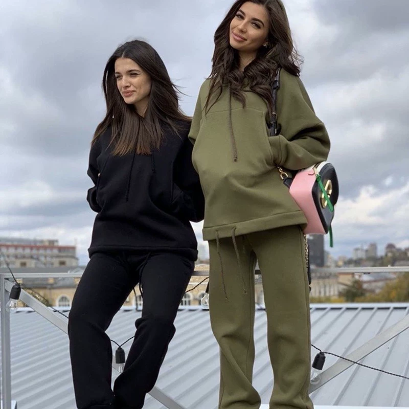 2020 women's sportswear in Winter Clothes Women Sport Suit