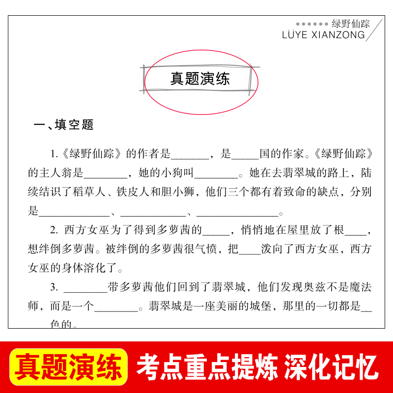 绿野仙踪 无障碍精读版名著学生无障碍阅读 名师导读注解赏析 语文丛书青少版三四五六年级中小学生青少年版正版小学生课外书 - 图2