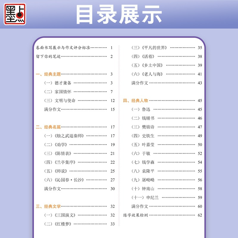 高考语文满分作文墨点荆霄鹏高中生提分字帖高中英语高考历年真题模拟钢笔练字楷书正楷字帖硬笔高一高二高三年级硬笔书法临摹字帖-图1