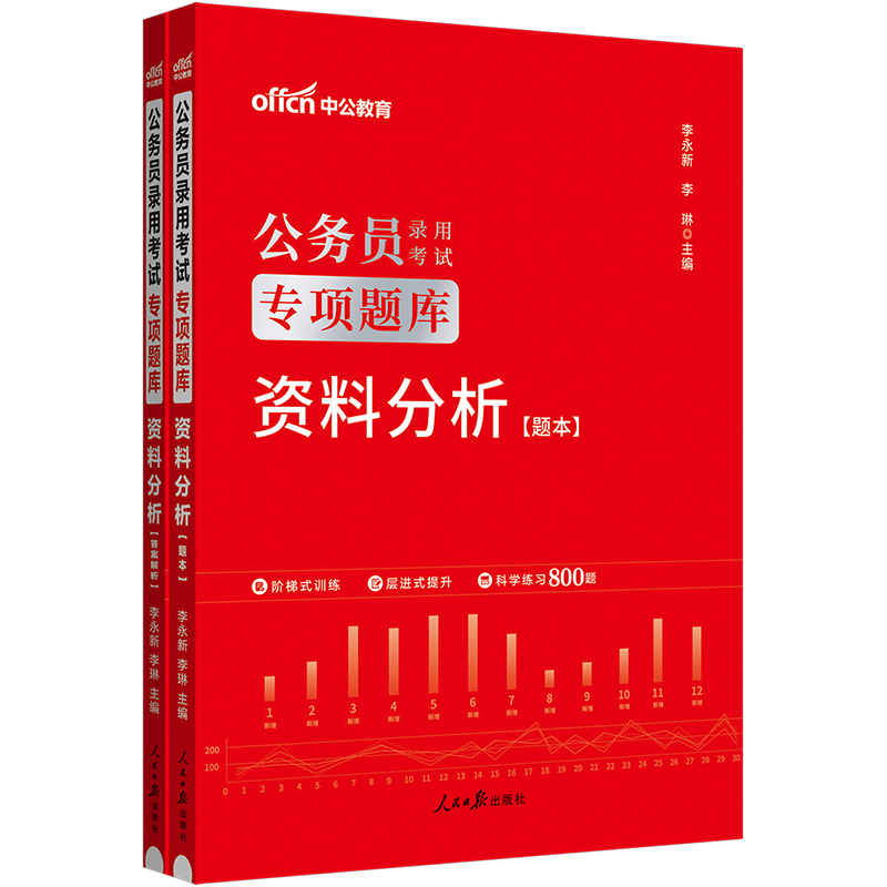 中公教育2024资料分析专项题库公务员考试用书国考公务员2023公务员考试用书资料分析专项题库浙江广东贵州黑龙江吉林甘肃山东福建