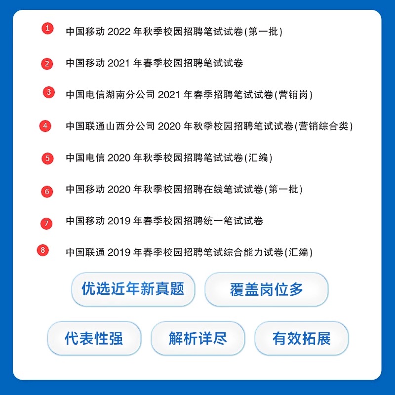 中公教育2024电信运营商招聘考试用书一本通历年真题模拟卷中国移动电信联通公司国企招聘考试教材题库资料浙江四川云南安徽山东省-图2