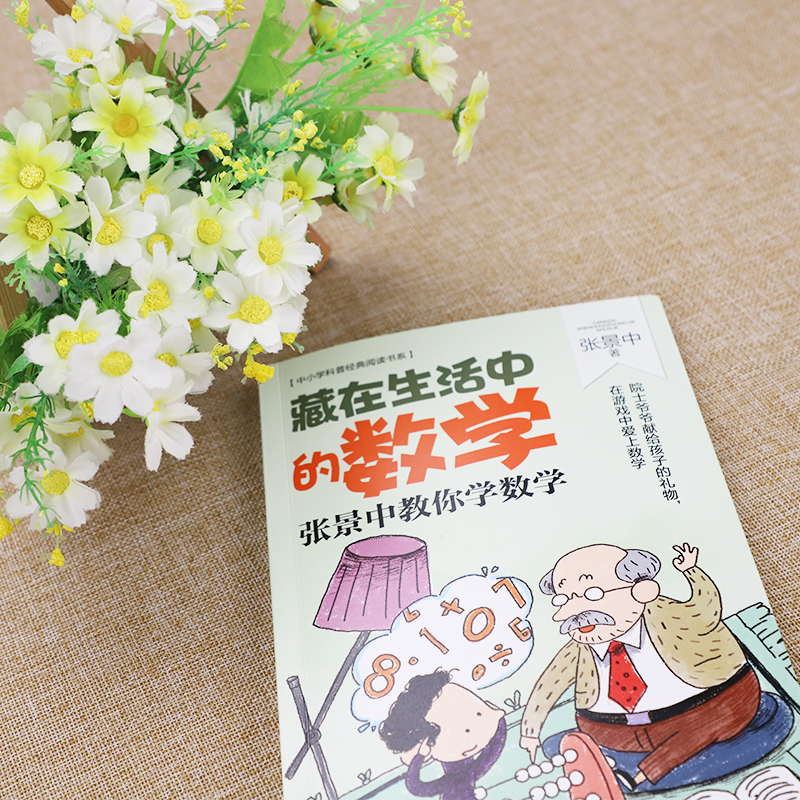 藏在生活中的数学：张景中教你学数学中小学科普经典阅读书系思考数学问题的思路和方法课外书提高数学能力长江文艺出版社-图0