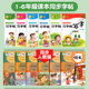 Synchronous copybook lesson practice for Chinese language in the first and second volumes of fourth grade