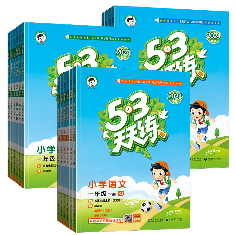 2024新版！小学53天天练【年级任选】