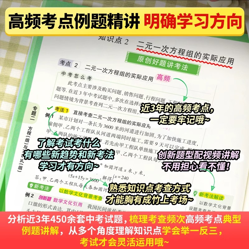 2024万唯中考基础知识初中小四门必背知识点七八九年级语文道法数学英语物化政治历史地理生物会考知识清单中考总复习资料万维教育-图2