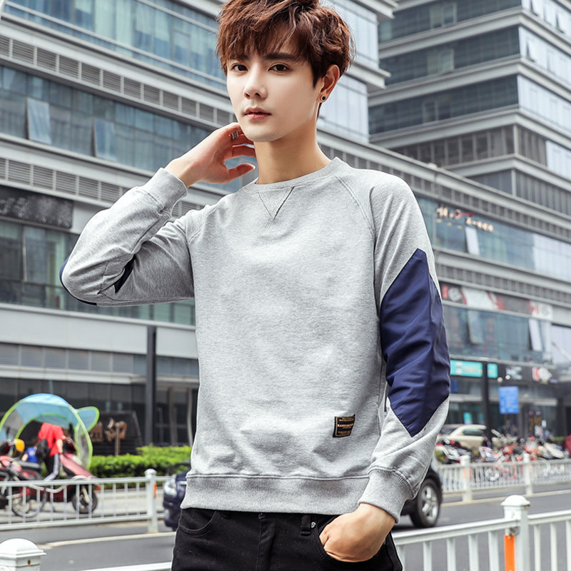 棉质长袖t恤男士春秋款秋衣服卫衣 坎戈尔T恤