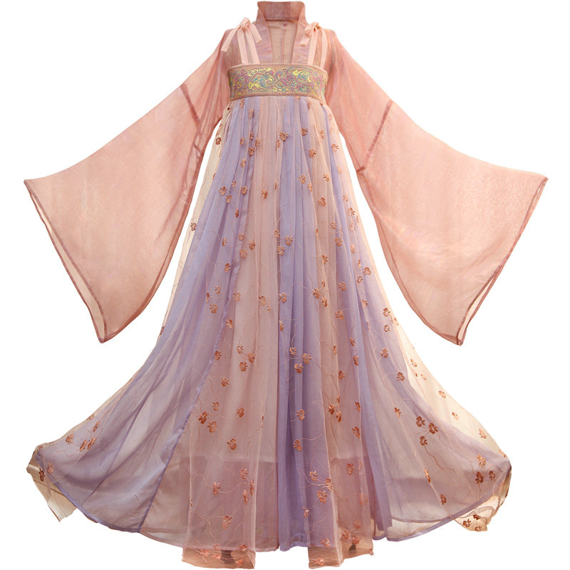 陛下兰他惜原创汉服新品齐胸连衣裙 陛下兰他惜汉服