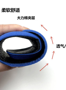 吸汗防滑圆头柔软猪皮透气减震加厚真皮棉布运动休闲垫皮鞋鞋垫男