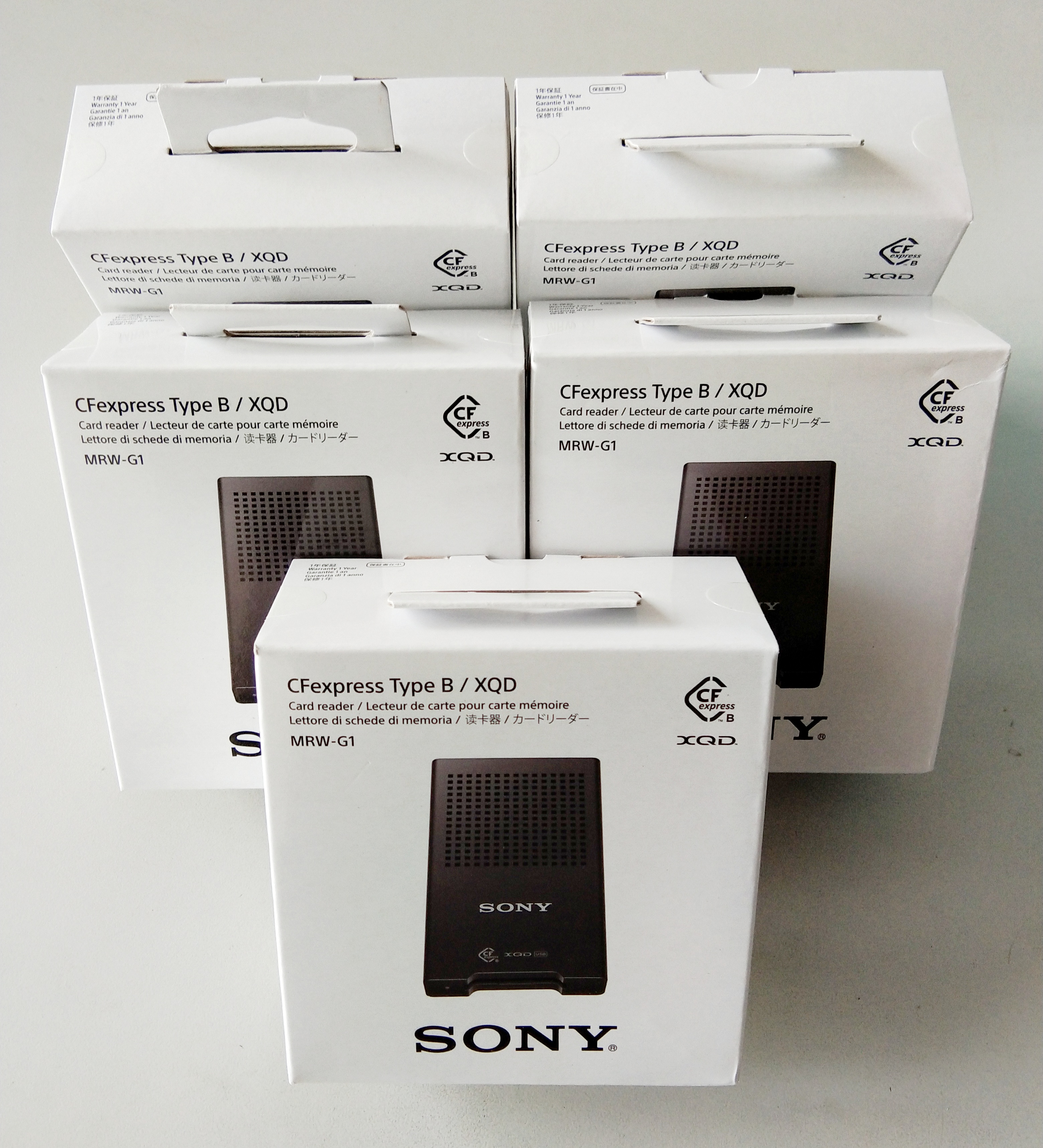 ￼￼SONY索尼 MRW-G1 XQD G系列 M系列 CFexpress储存卡读卡器-图0