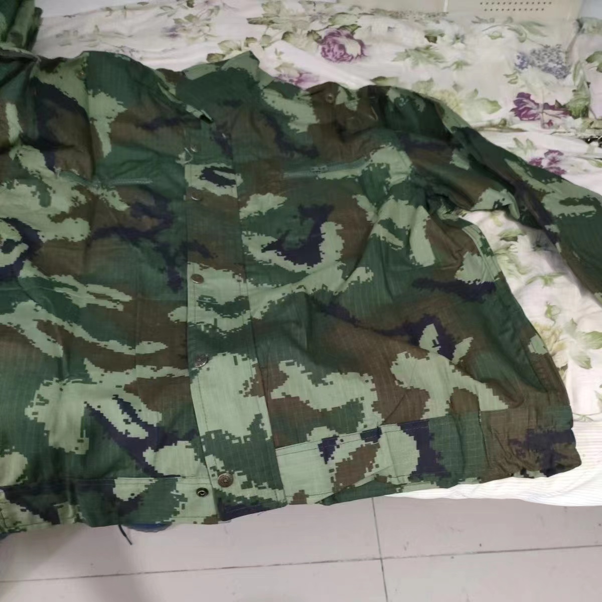 春夏季外套库存老式米彩服退役款工作服劳保服套装男女纯棉耐磨耐 - 图2