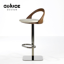 Light and luxurious bench Home Chair Minimalist Modern Bar Chair Lift Island Table Chair Front Backrest Chair High Footstool