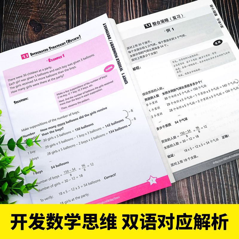 【含全书视频课】新加坡数学建模英文版小学1-6年级挑战新加坡数学应用题 新加坡数学教材AEIS新加坡挑战数学 新加坡数学英文版SAP - 图2