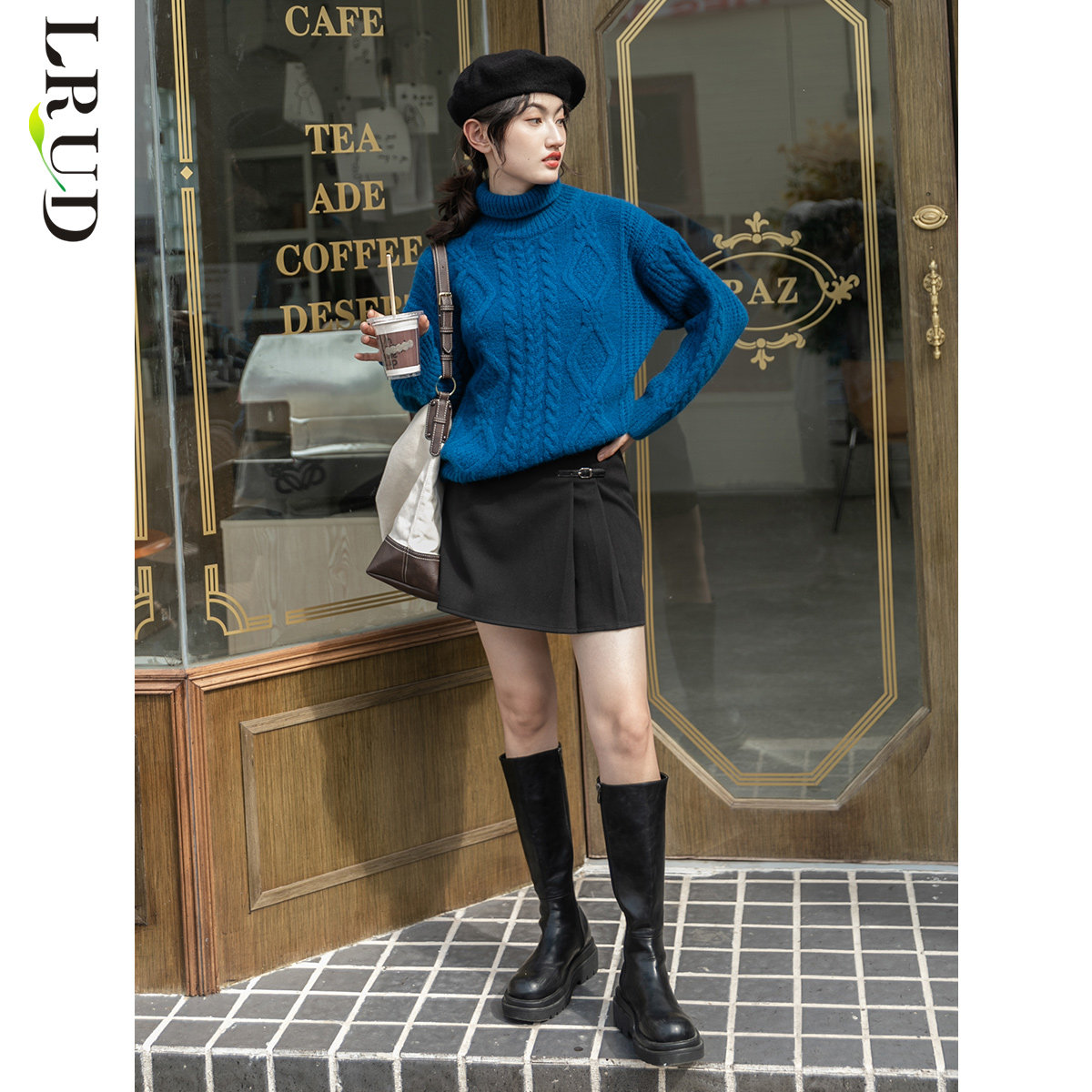 lrud冬天配毛衣2021新款秋冬半身裙 lrud半身裙