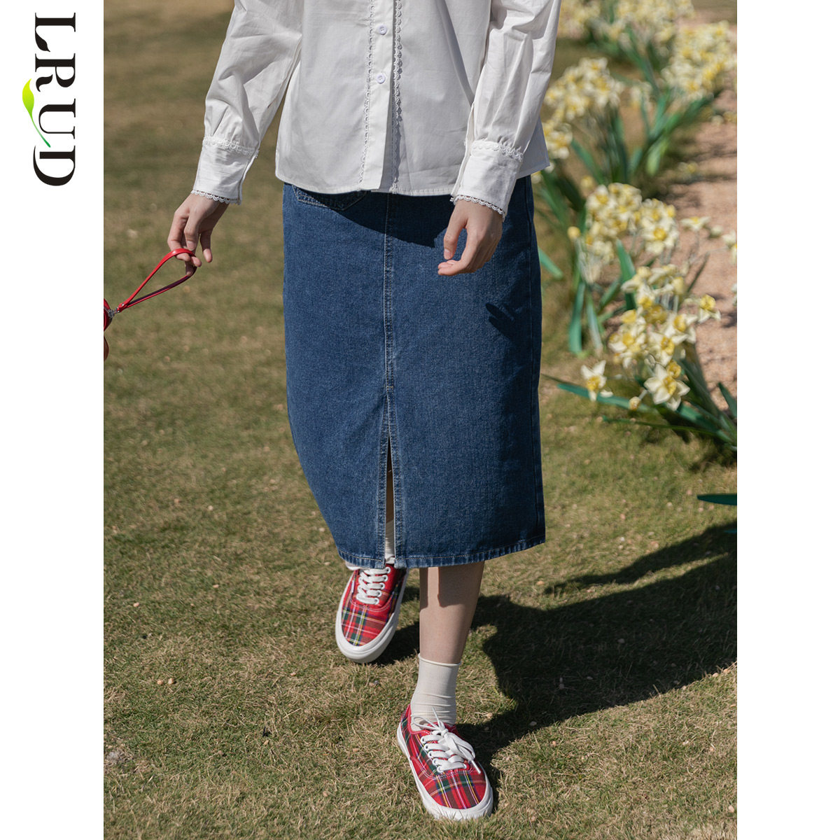 lrud女春装2022年新款韩版半身裙 lrud半身裙