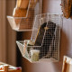 Juhan storage basket iron art can be hung on the wall