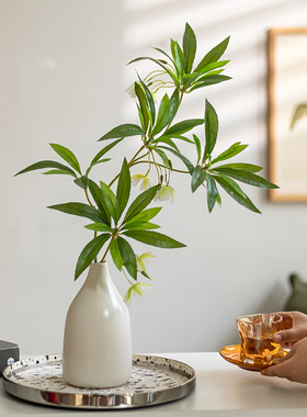 仿真水石榕花客厅绿植摆件
