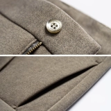 Демисезонные шерстяные штаны, коллекция 2022