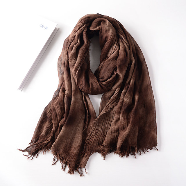 Autumn and winter retro personalized Japanese men's and women's Korean style scarves