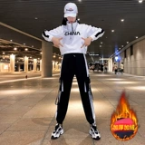 Модный спортивный утепленный комплект для спортзала