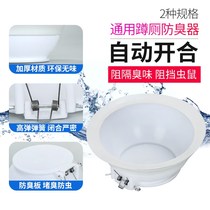 Squatting Pan Deodorizer Toilet Clover Makeup room Anti-anti-odour Toilet Bowl cover urinal plug Squatting Pit type